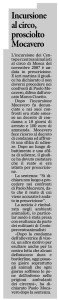 il Gazzettino di Padova 3 luglio 2013